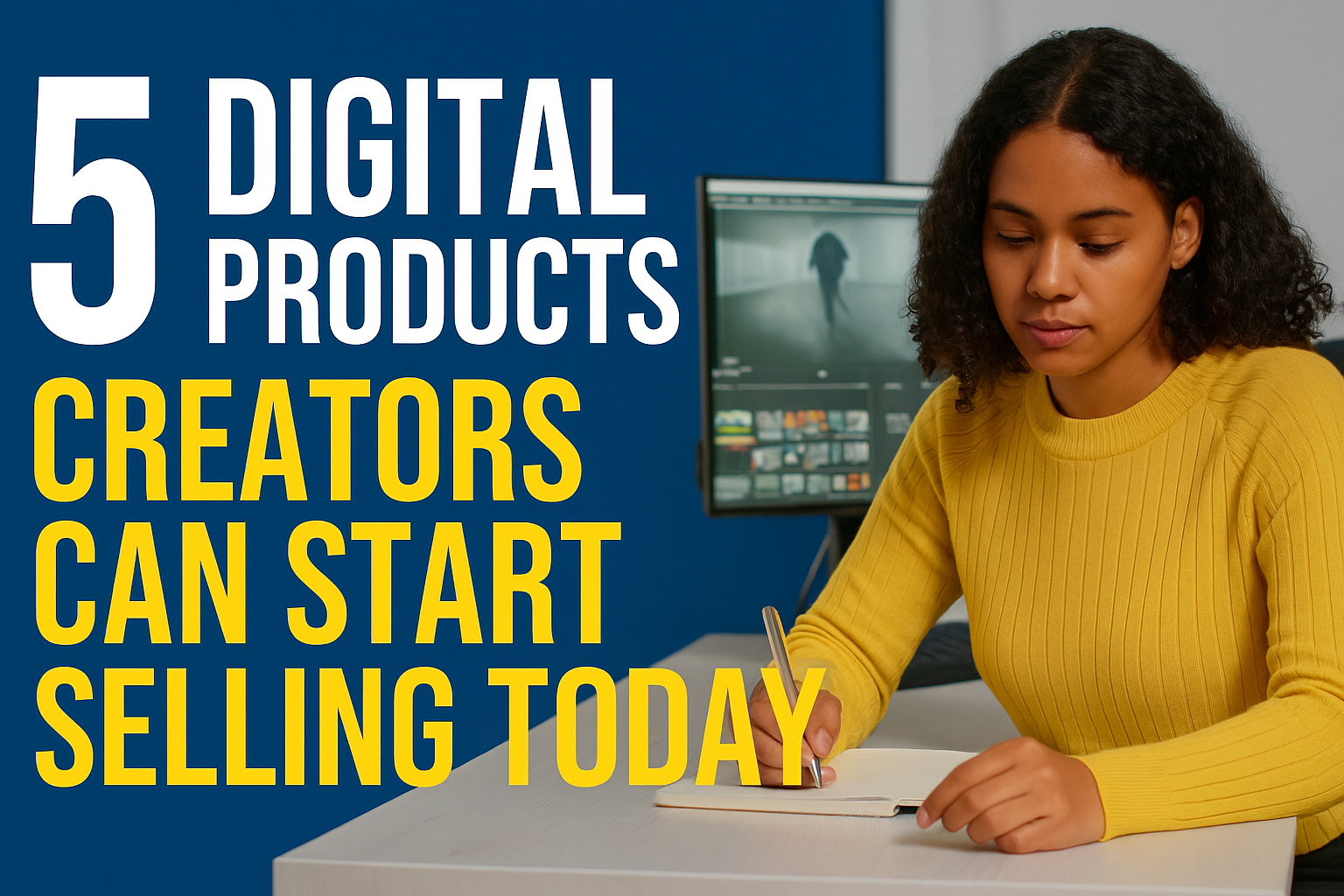 5 Digital Products For Creators They Can Start Selling Today (Fastest Ways to Earn in 2026)