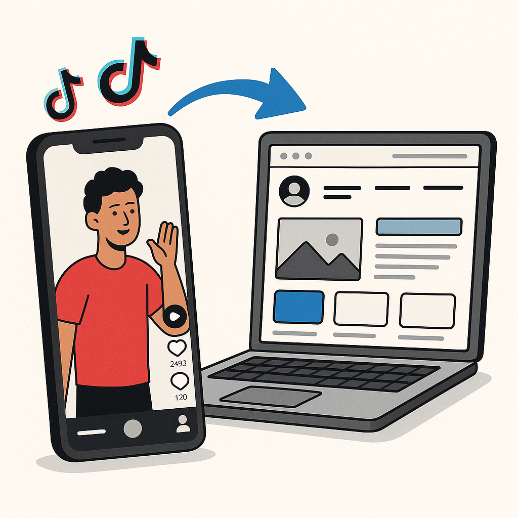 Tik Tok to Website Now For 2026